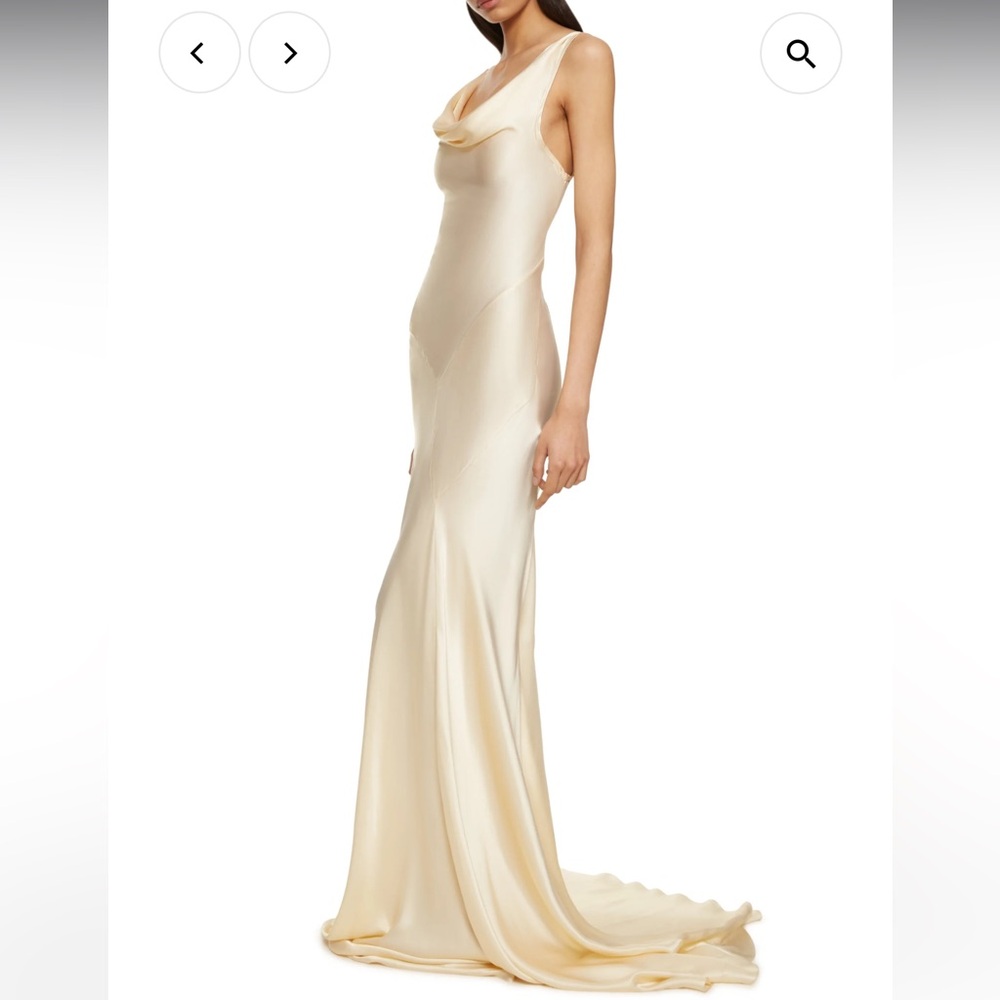 Annie's Ibiza bridal Aphrodite Corset ($2271) Florence Dress Ivory ($1349) - Picture 8 of 11